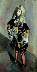 Costume di Luigi XIV (1638-1715), 1903 circa (olio su tela)