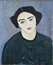 Madame Derain in verde