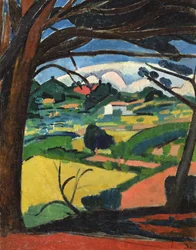 Paysage Provencal (olio su tela)