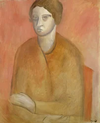 Donna seduta, 1912 circa (olio su tela)