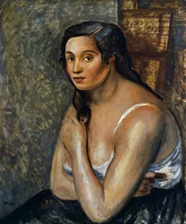 Donna seduta, 1920 circa (olio su tela)