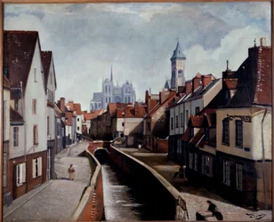 Vista su Amiens