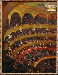 Concerto Colonne, Parigi (dipinto su tela)