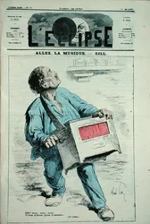 Un suonatore di organetto, dalla copertina di 