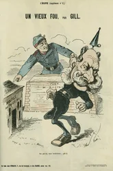Un vecchio sciocco, caricatura di Guglielmo I di Germania (1797-1888). Supplemento in 