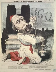 Auguste Vacquerie (1819-95) dalla copertina di L
