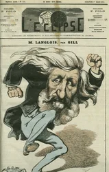 Caricatura di Jean-Charles Langlois