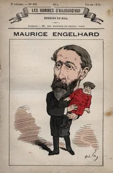 Caricatura di Maurice Engelhardt (1819-1891) da 