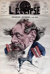 Charles Dickens - di Gill in "L