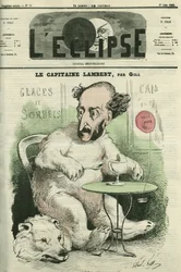 Gustave Lambert, esploratore e scienziato francese. Copertina in "L