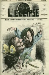 Les irreguliers du Figaro, entrati nel diario di Charles Monselet e Jules Valles. Copertina in 