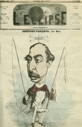 Lucien Anatole Prevost-Paradol (Prevost Paradol) (1829-1870), critico letterario francese. Copertina in 