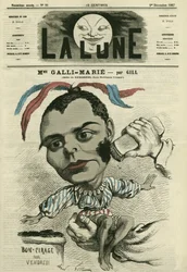 Ritratto di Celestine Galli-Marie (Galli Marie) (1840-1905), cantante francese per l