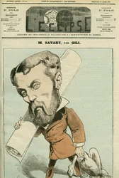 Ritratto di Charles Savary (1845-89), politico e uomo d