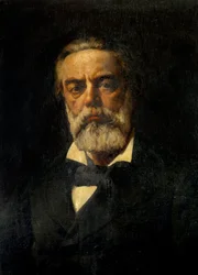 Ritratto di Jules Vallès (1832-1885) scrittore e giornalista