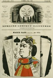 Ritratto di Marie Sass, cantante al Teatro dell