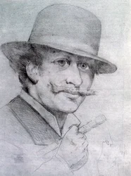 Autoritratto di André Gill, 1883, 1927
