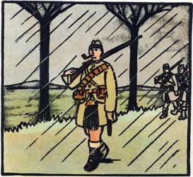 Prima guerra mondiale 1914-1918: Highlander. I soldati della Scozia vennero ad aiutare l