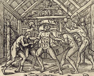 Cura del paziente nelle isole caraibiche, incisione