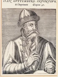 Ritratto di Johann Gutenberg