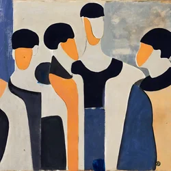 Figure astratte moderne