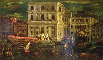 Imbarco della Dogaressa Morosina Morosini Grimani 4 maggio 1597, Venezia, c.1600