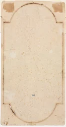 Frammento di un arco (traccia dal recto) (verso)