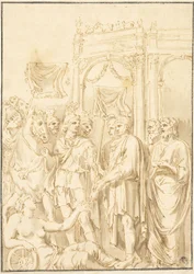 Senatori e soldati romani