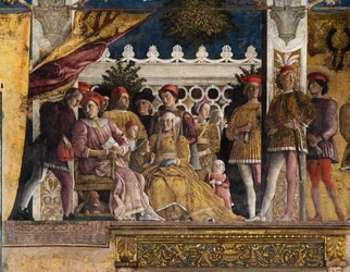 Camera degli sposi o Camera Picta, 1465-74 circa (affresco)