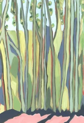 Mattina nella foresta, 2024