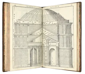 Due vedute del Pantheon, 1570