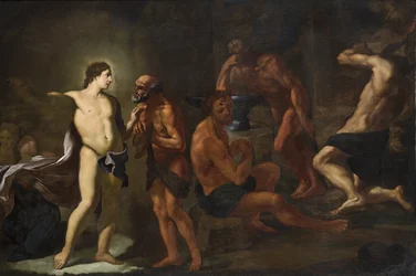 Apollo nella fucina di Vulcano