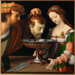 Salomè con la testa di San Giovanni Battista, 1501-20 circa (dipinto su tavola)