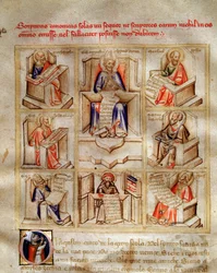 Rappresentazione dei dottori della chiesa: San Giovanni, Sant
