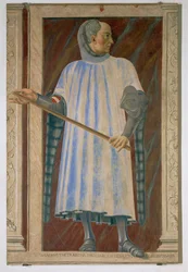 Niccolò Acciaiuoli, fondatore della Certosa di Firenze (dipinto su tela)