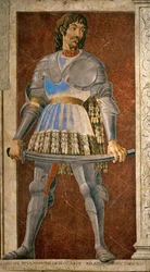Pipo Spano, condottiere (painting on canvas)