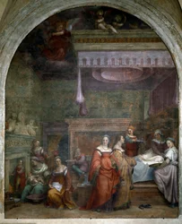 La natività di Maria (affresco)