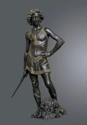 Davide Vittorioso su Golia, ca 1470