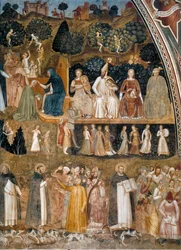 Trionfo della Chiesa, Chiesa militante e trionfante Titoli alternativi:  Allegoria della Chiesa attiva e trionfante e dell