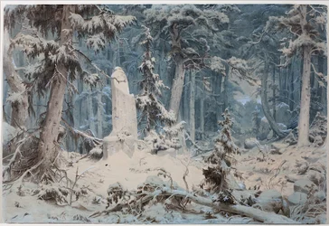 Foresta innevata