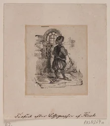 Un greco (dopo litografia)