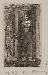 Illustrazione per "La levatrice e il troll"