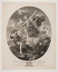 Mosè con il roveto ardente