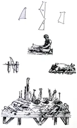 Le tavole dal secondo libro del De Humani Corporis Fabrica