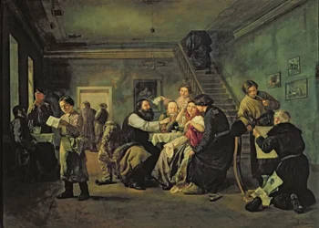 Una trattoria, 1859