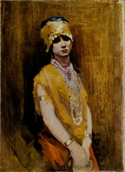 Una ballerina, fine XIX secolo