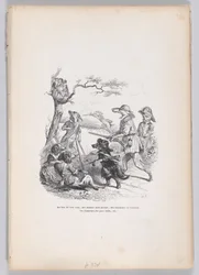 Invece di tutto questo... da Scene dalla Vita Privata e Pubblica degli Animali, ca. 1837-47