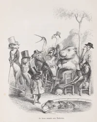 Il bel mondo delle Tuileries da Scene della vita privata e pubblica, ca. 1837-47