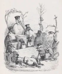 Più andiamo avanti, meno penetriamo il terribile mistero di cui il sfortunato..., ca. 1837-47