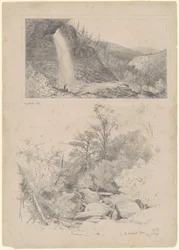 Cascata di Kaatskill; e Nella gola di Kaatskill